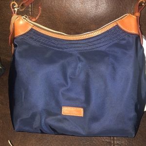 Dooney &Bourke Navy Nylon Purse.